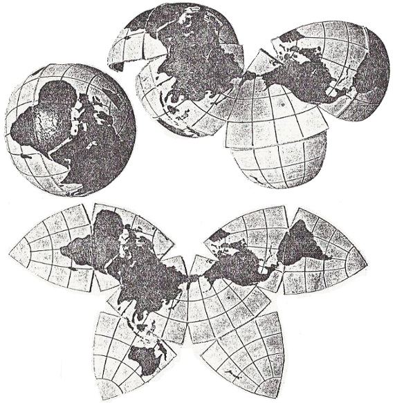 World Map Ball