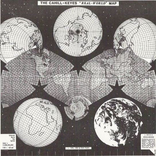 Cahill-Keyes "Real-World" Map