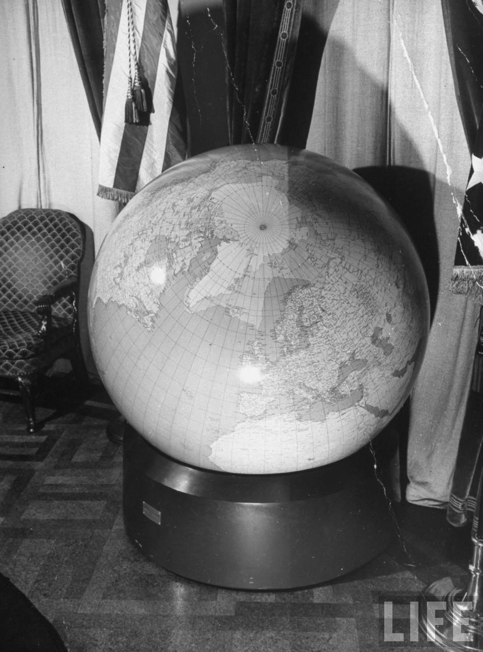 FDR 50-inch 5-degree globe