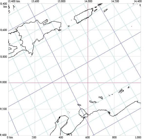 Cahill-Keyes Megamap excerpt, Caribbean, 1/5,000,000