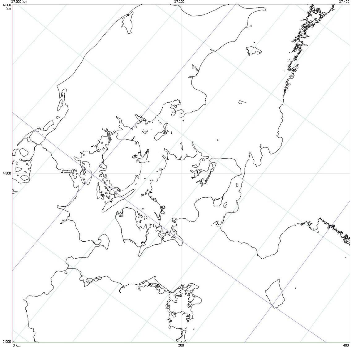 Cahill-Keyes Megamap excerpt, Denmark, 1/1,000,000