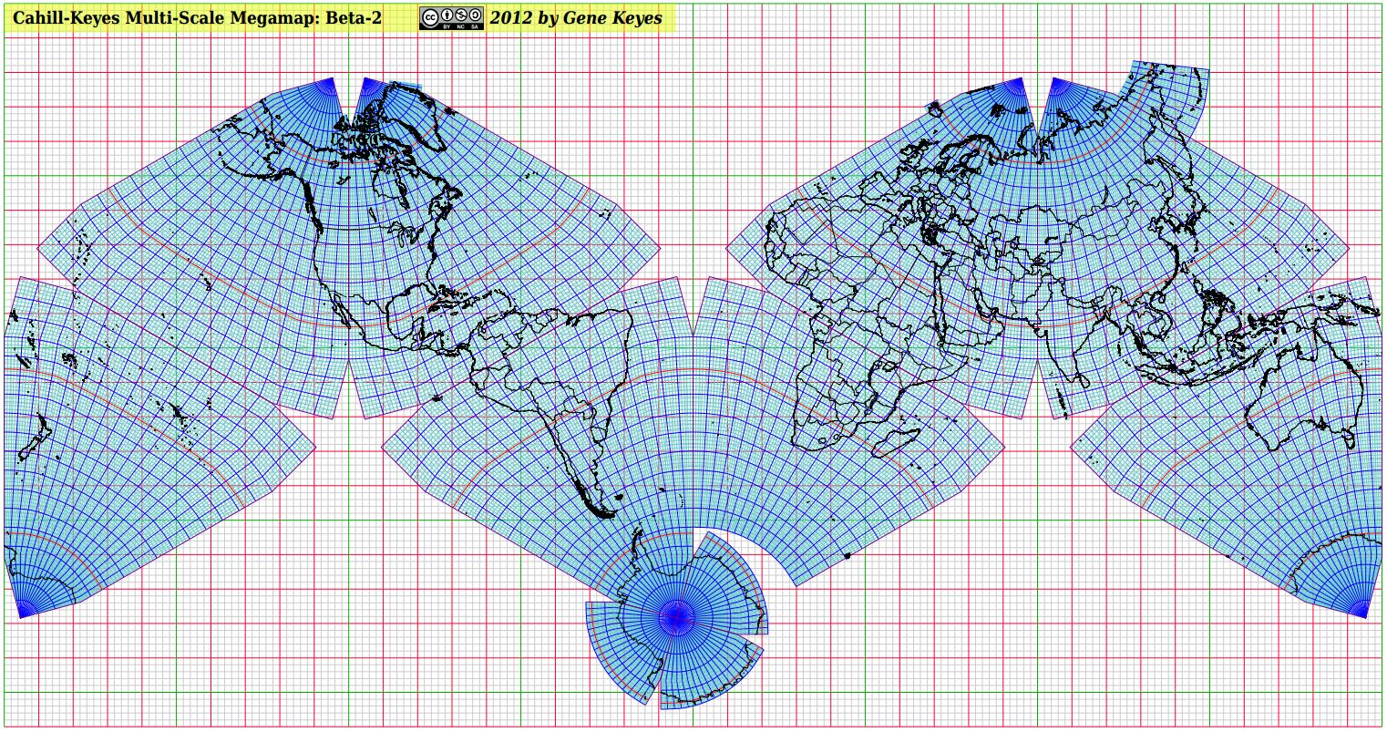 Cahill-Keyes Beta-2 Megamap, jpeg screen grab from pdf