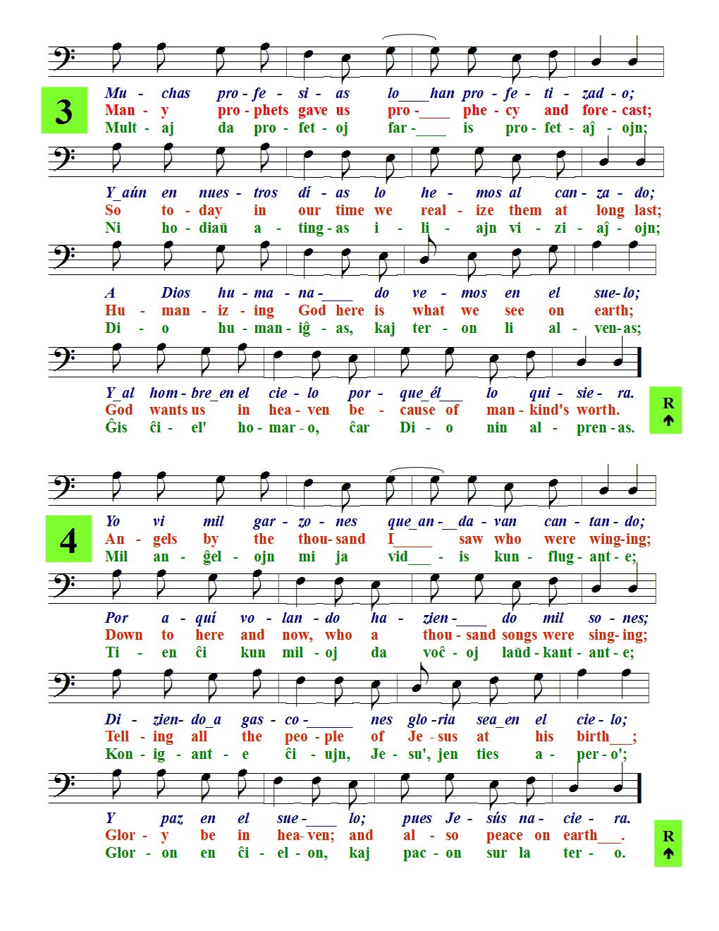 Riu verses 3 & 4