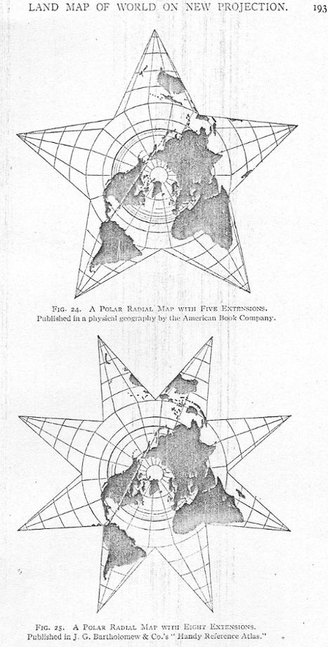 Fig. 24, Polar Radial Map, 5 extensions