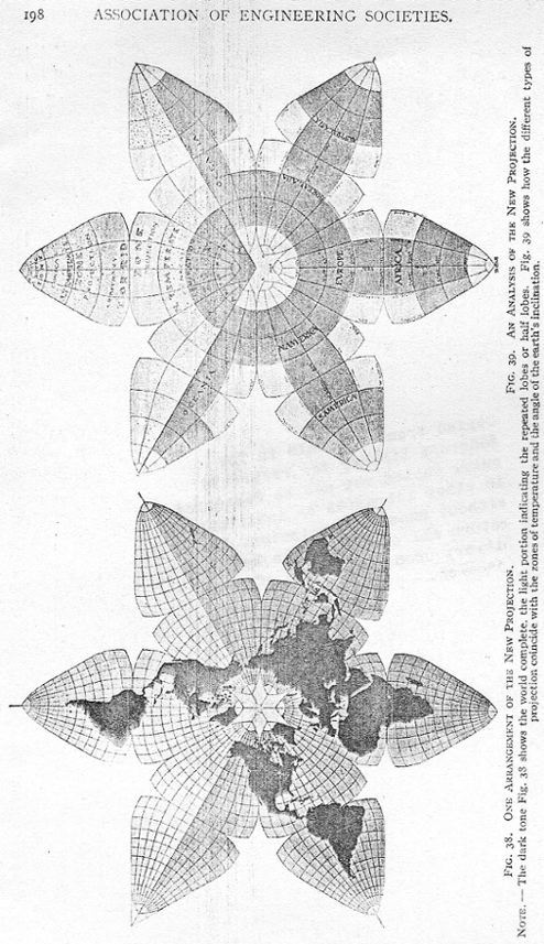 Cahill map with repeated  lobes