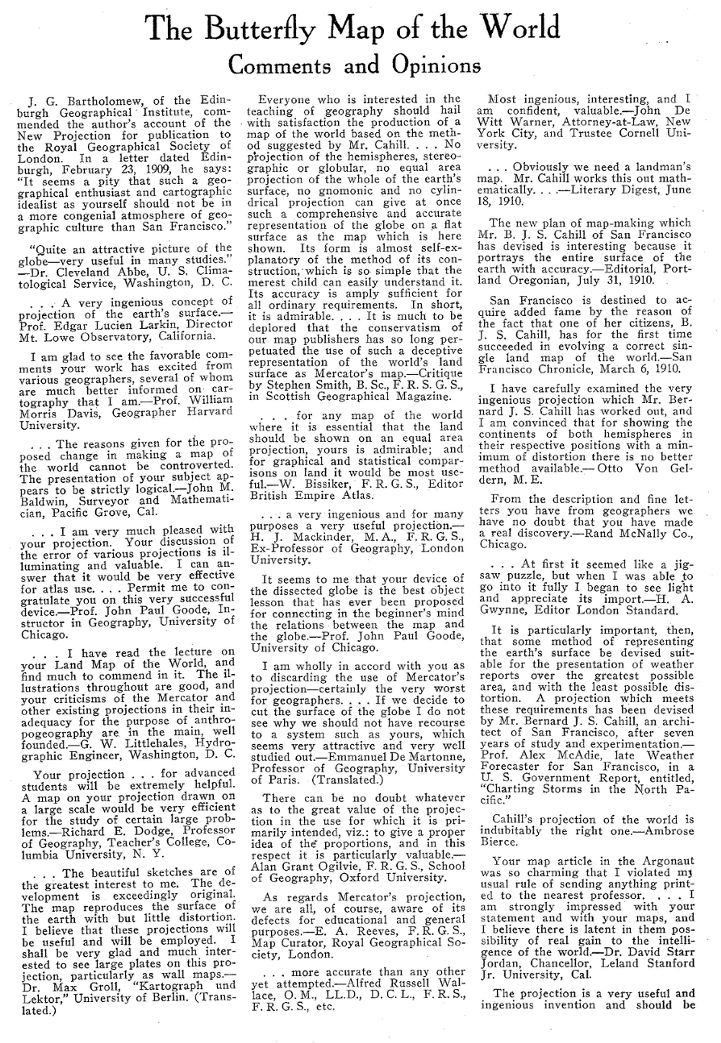 p.4: Butterfly Map, comments & opinions, 1 of 3