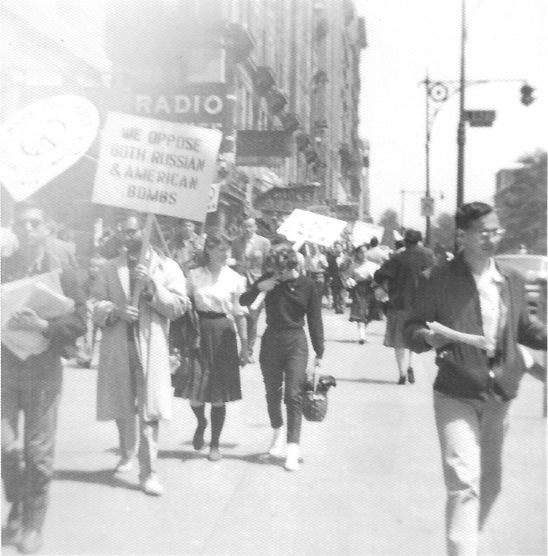 SF-Moscow Peace March in NYC 2