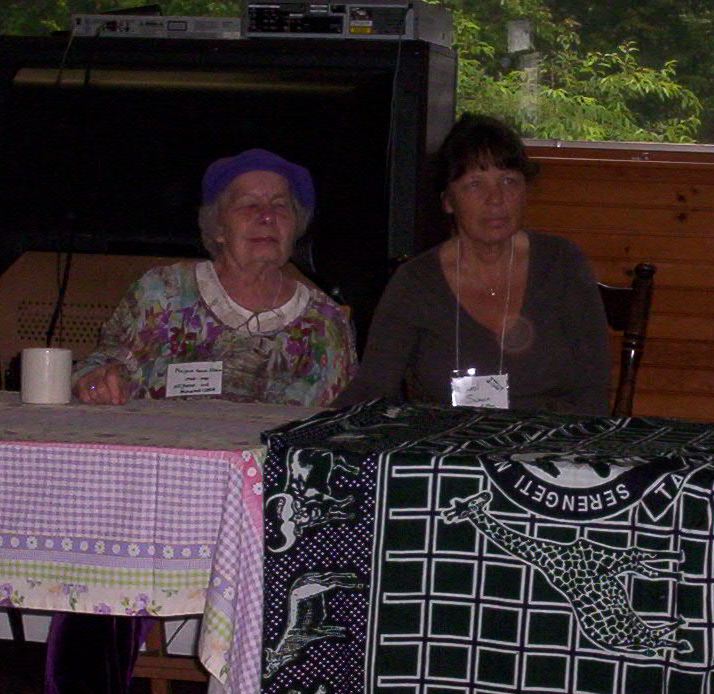 Marj and Carol Swann.