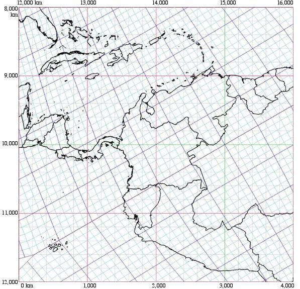 Cahill-Keyes Megamap excerpt, Caribbean, 1/20,000,000