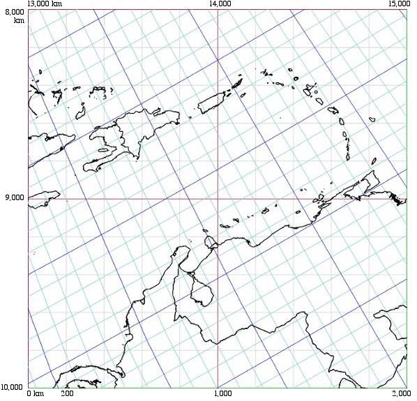Cahill-Keyes Megamap, Caribbean, 1/10,000,000