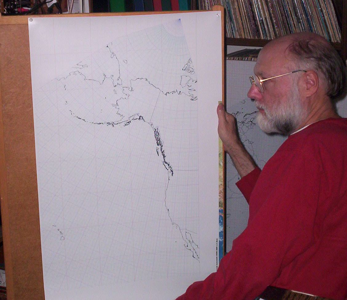 Gene & piece of 1/10,000,000 map